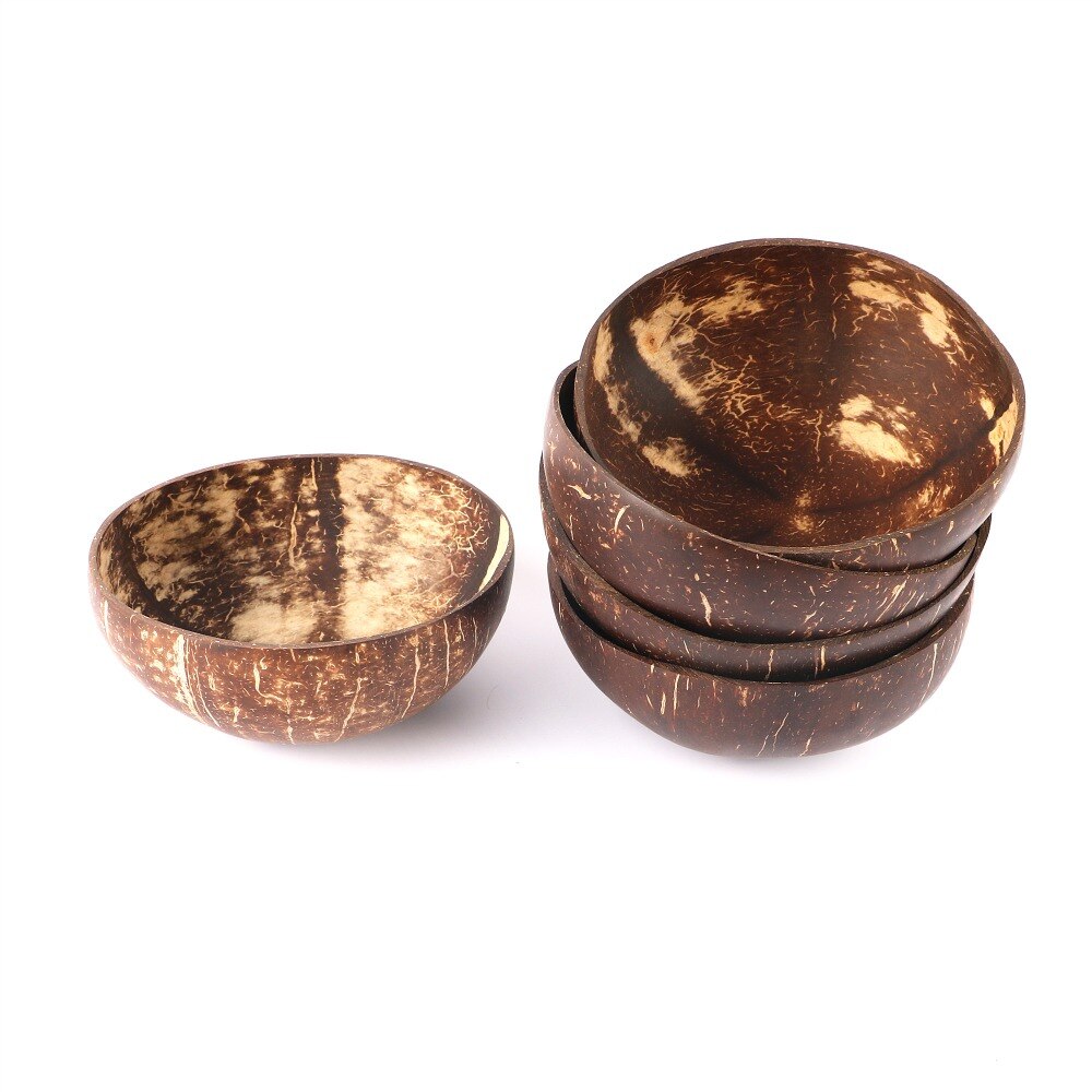 Natural Coconut Bowl with Spoon