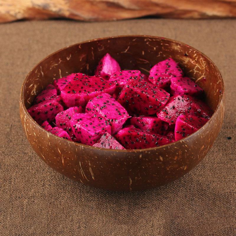 Vintage Natural Coconut Shell Bowl