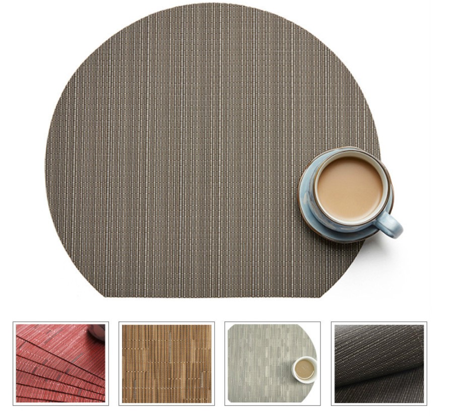 Semi-circular Bamboo Placemat