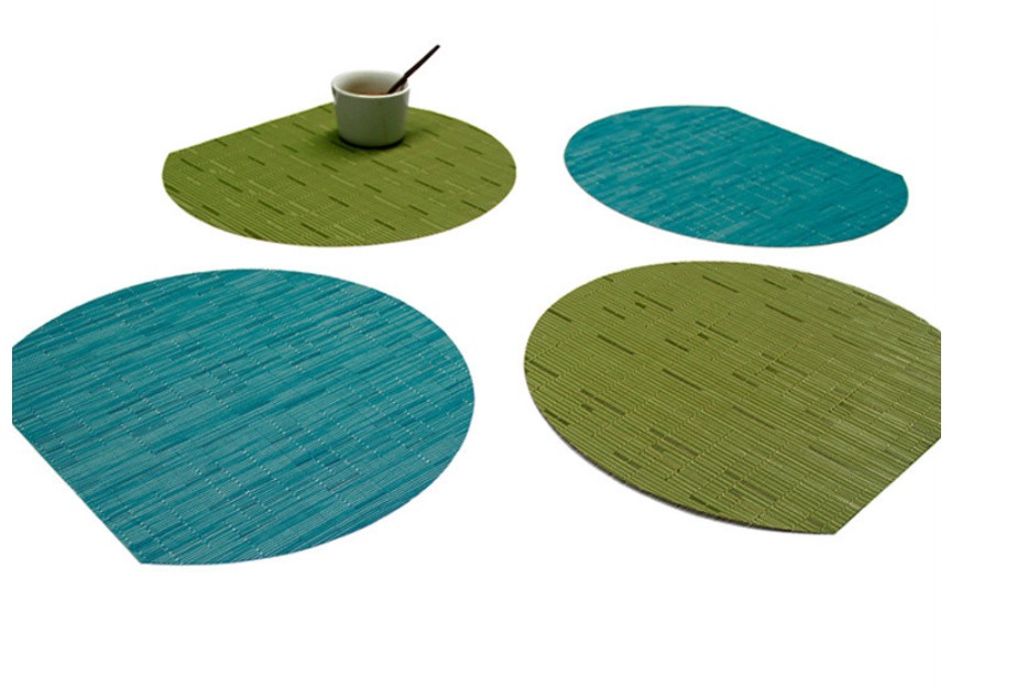 Semi-circular Bamboo Placemat