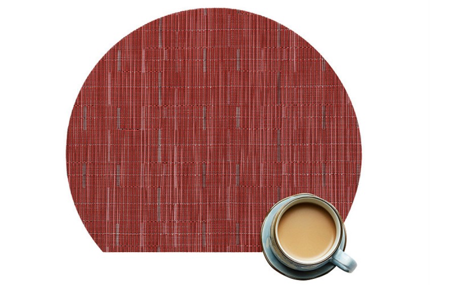 Semi-circular Bamboo Placemat