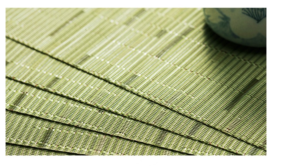 Semi-circular Bamboo Placemat