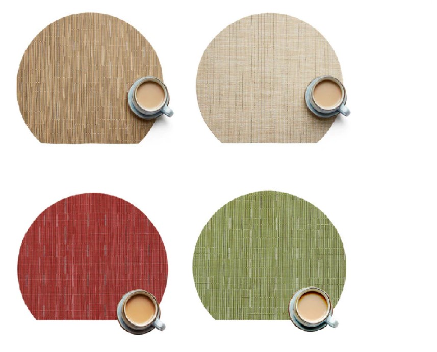 Semi-circular Bamboo Placemat